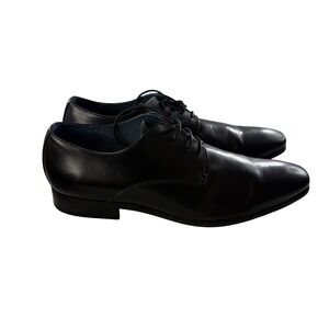 Blake McKay Black Leather Cap Toe Oxford Dress Shoes‎ Mens Size 10